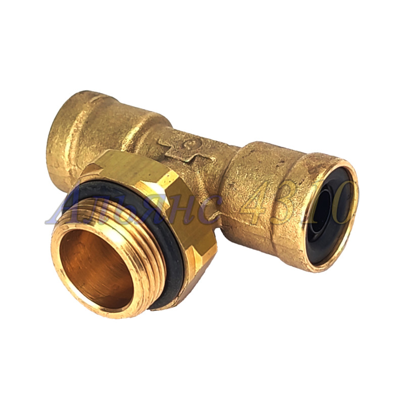 Фитинг тройник 9412 12х1,5-M22x1,5-M22x1,5S (D6412 12-М22х1,5-М22х1,5-S 45104-3506029-0085) - CAMOZZ
