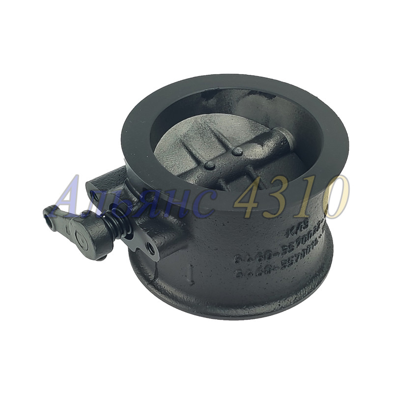 Корпус вспомогательного тормоза Евро с заслонкой в сборе - Полюс