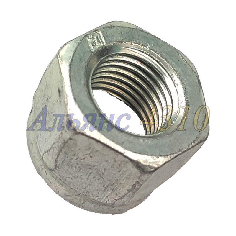 Гайка М12х1,25 с нейлоном самоконтрящаяся - БелЗАН